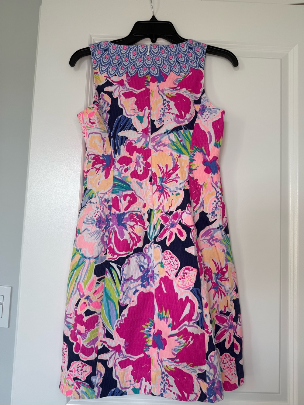 Lilly Pulitzer Fallon Shift Dress, Sz 0, 100% Cotton - Picture 2 of 6